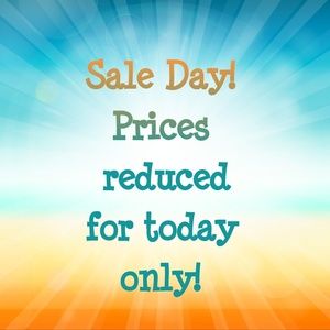 Sale! Sale! Prices slashed!